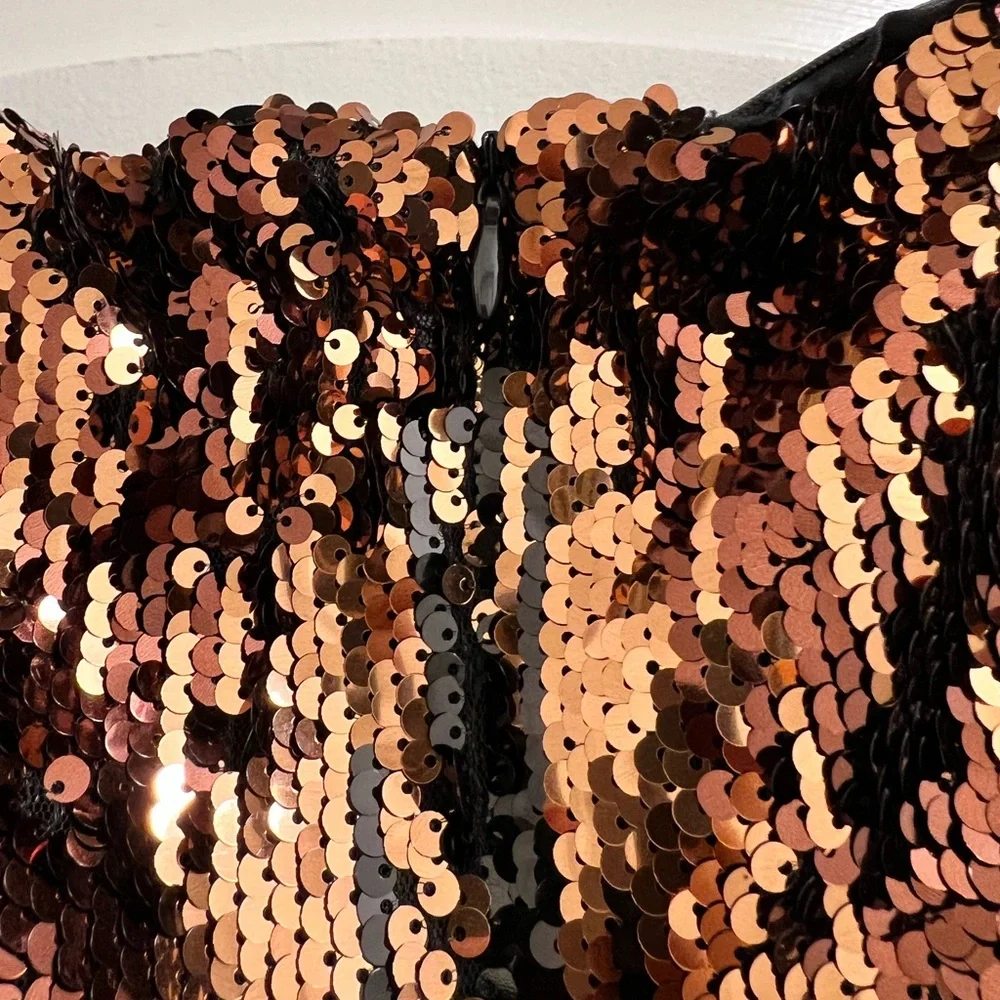 NWT By Anthropologie Sequin Mini Dress - Picture 10 of 14
